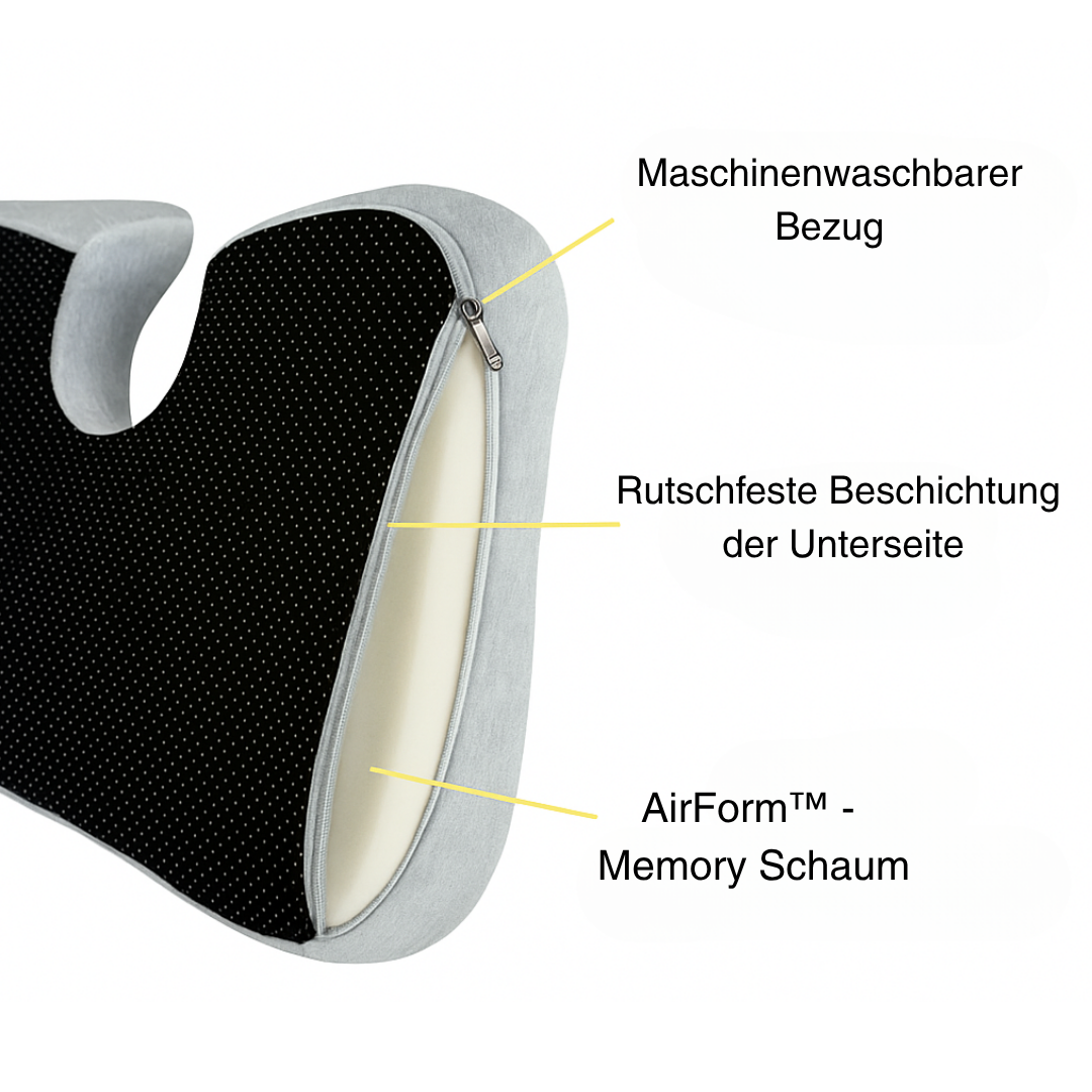 AirFlow - Orthopädisches Sitzkissen