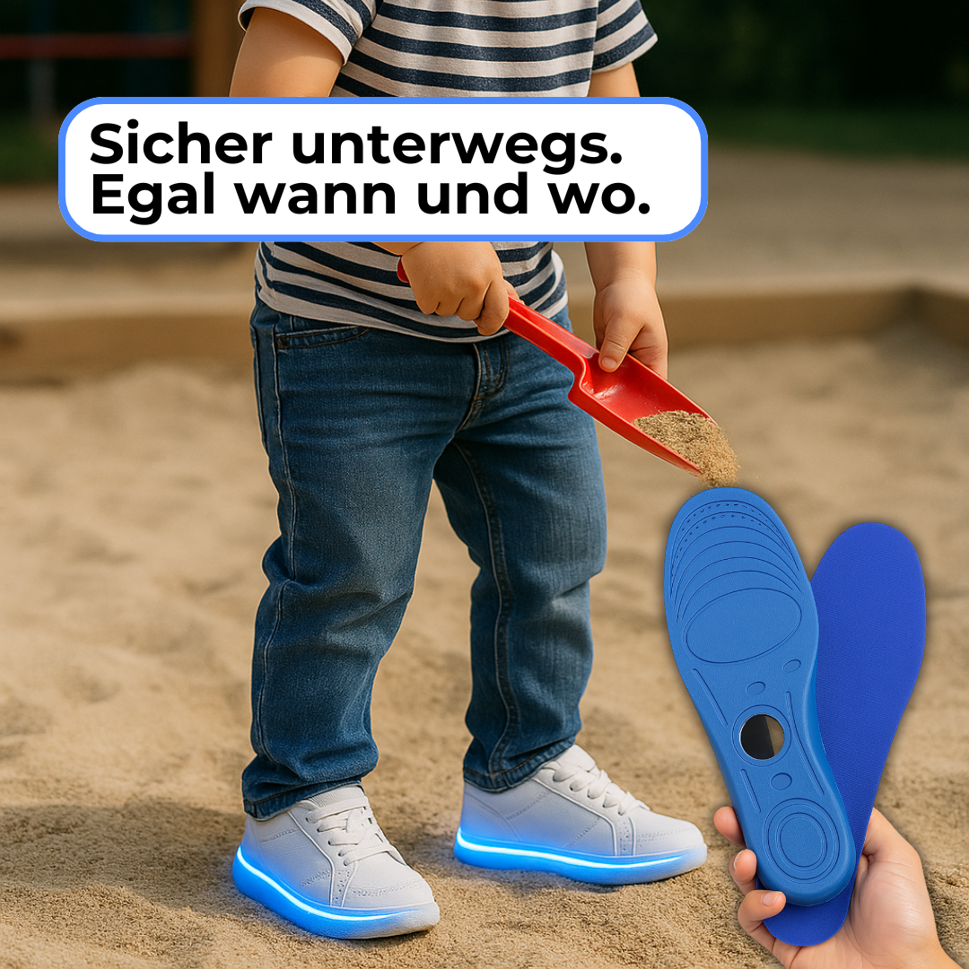 SafeStep™ - Schuhsohlen für Kinder