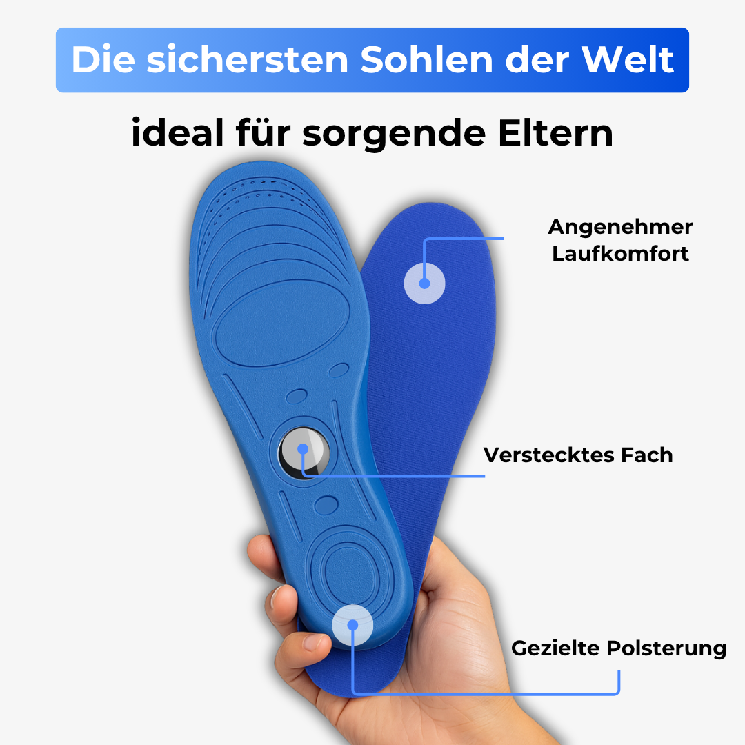 SafeStep™ - Schuhsohlen für Kinder