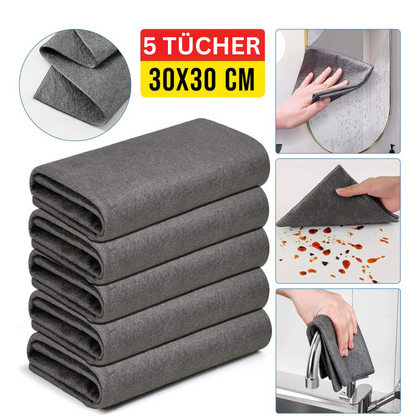 Magisches Mikrofasertuch (5er-Set)